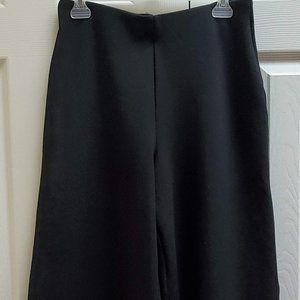Zara Black Wide-Leg Pant